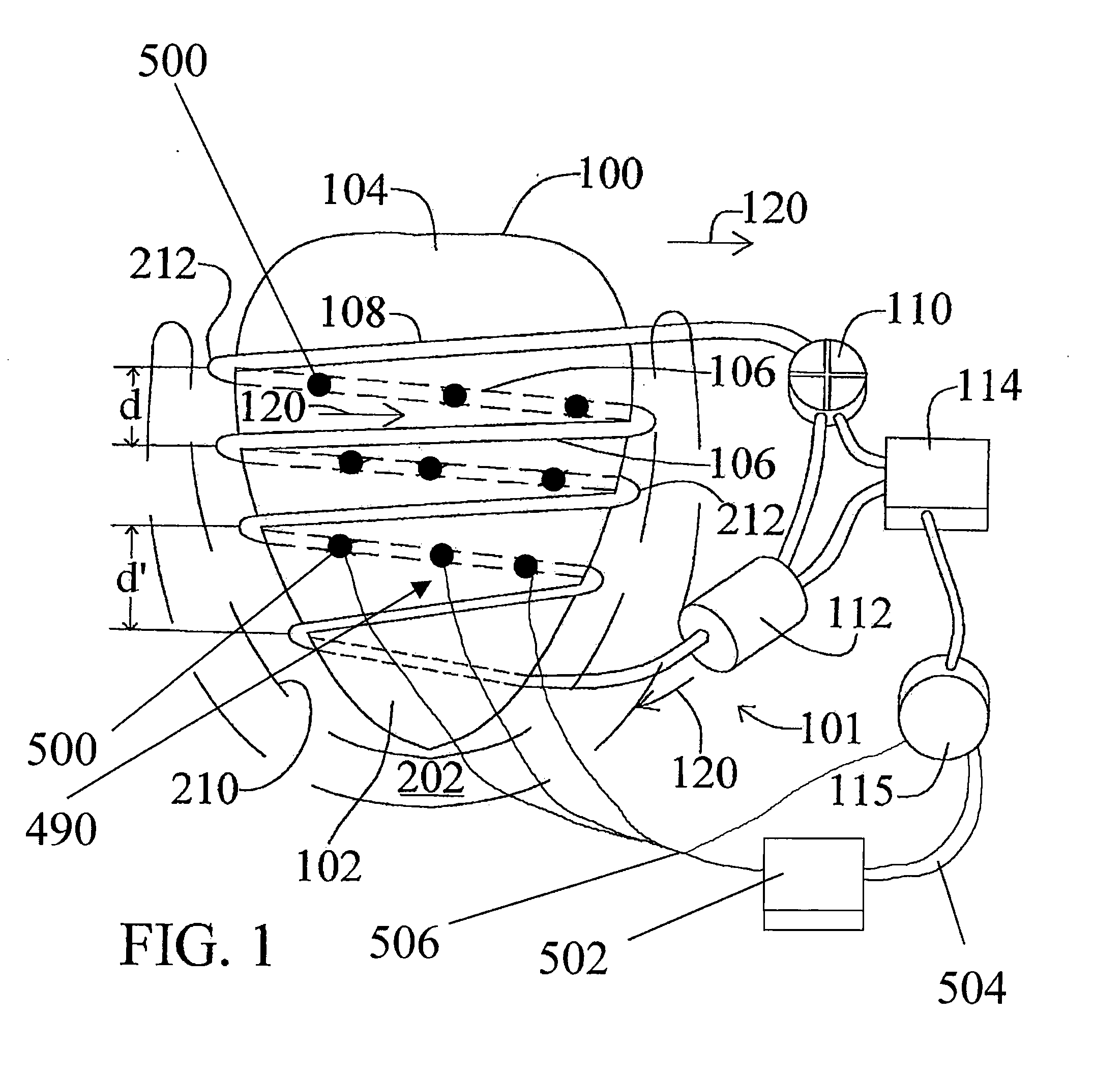 Implantable cardiac assist device with a phased electrode array