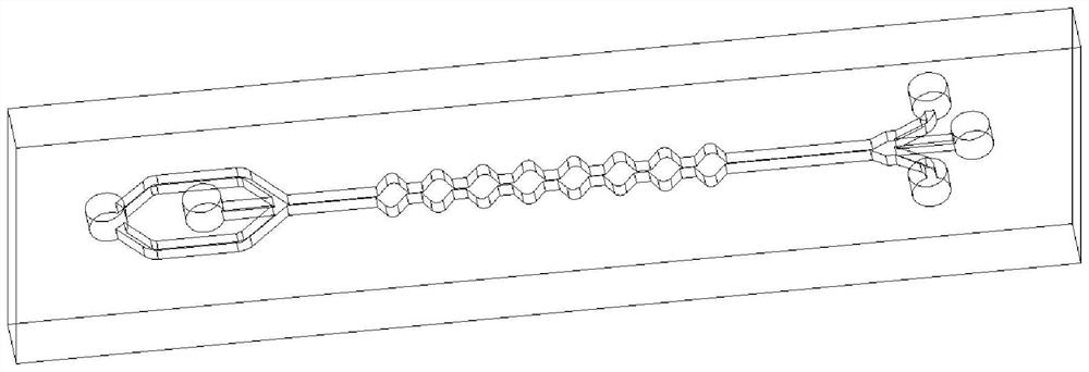 A microfluidic chip and method for realizing fast and accurate cell sorting at low flow rate