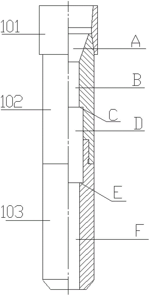 Horizontal well logging anti-top unlocking device