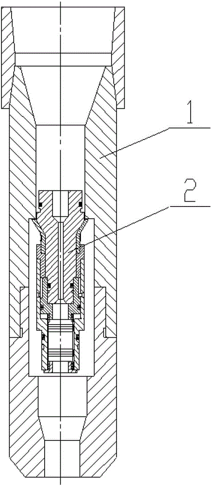 Horizontal well logging anti-top unlocking device