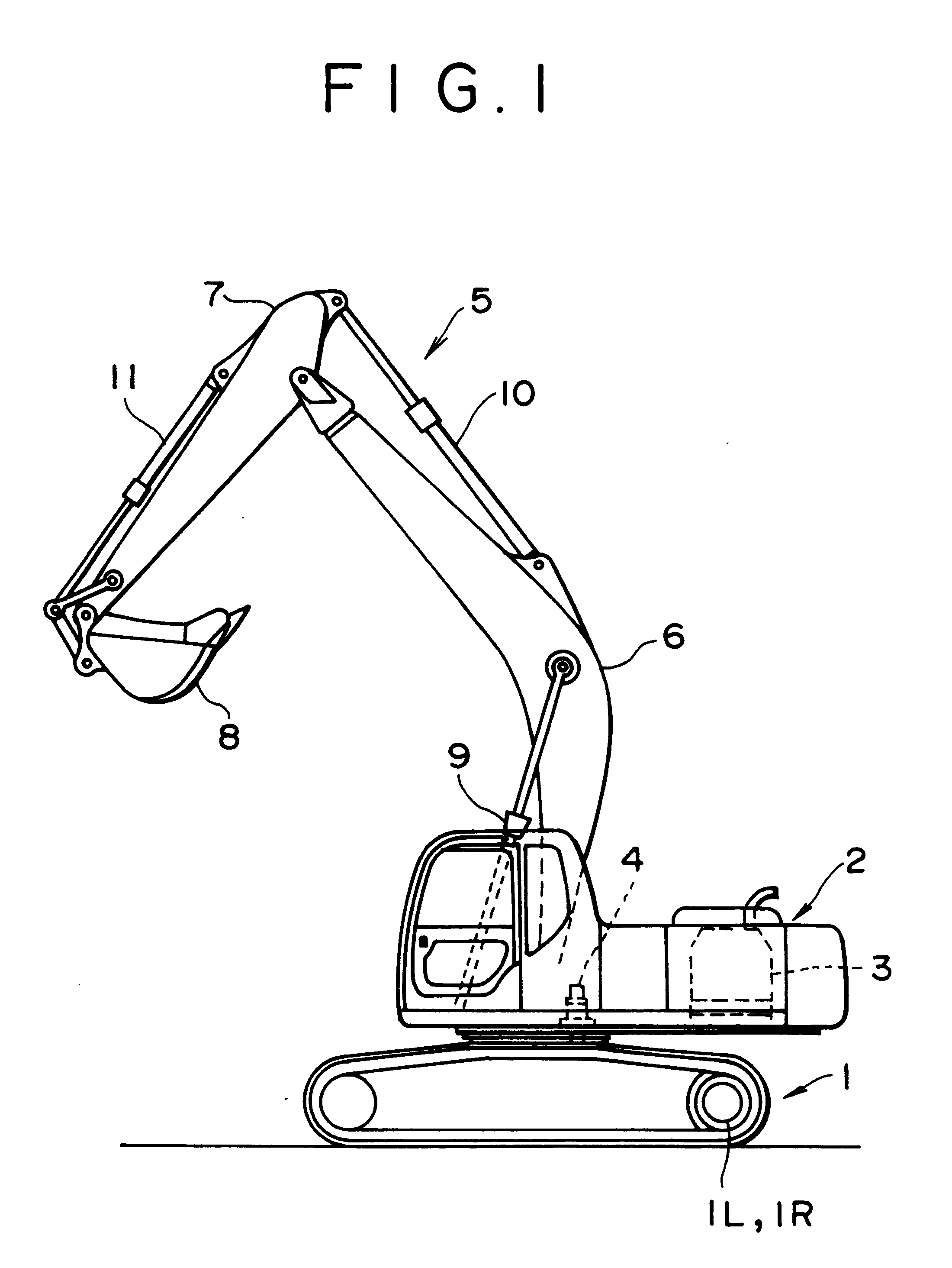 Hydraulic control device of a working machine