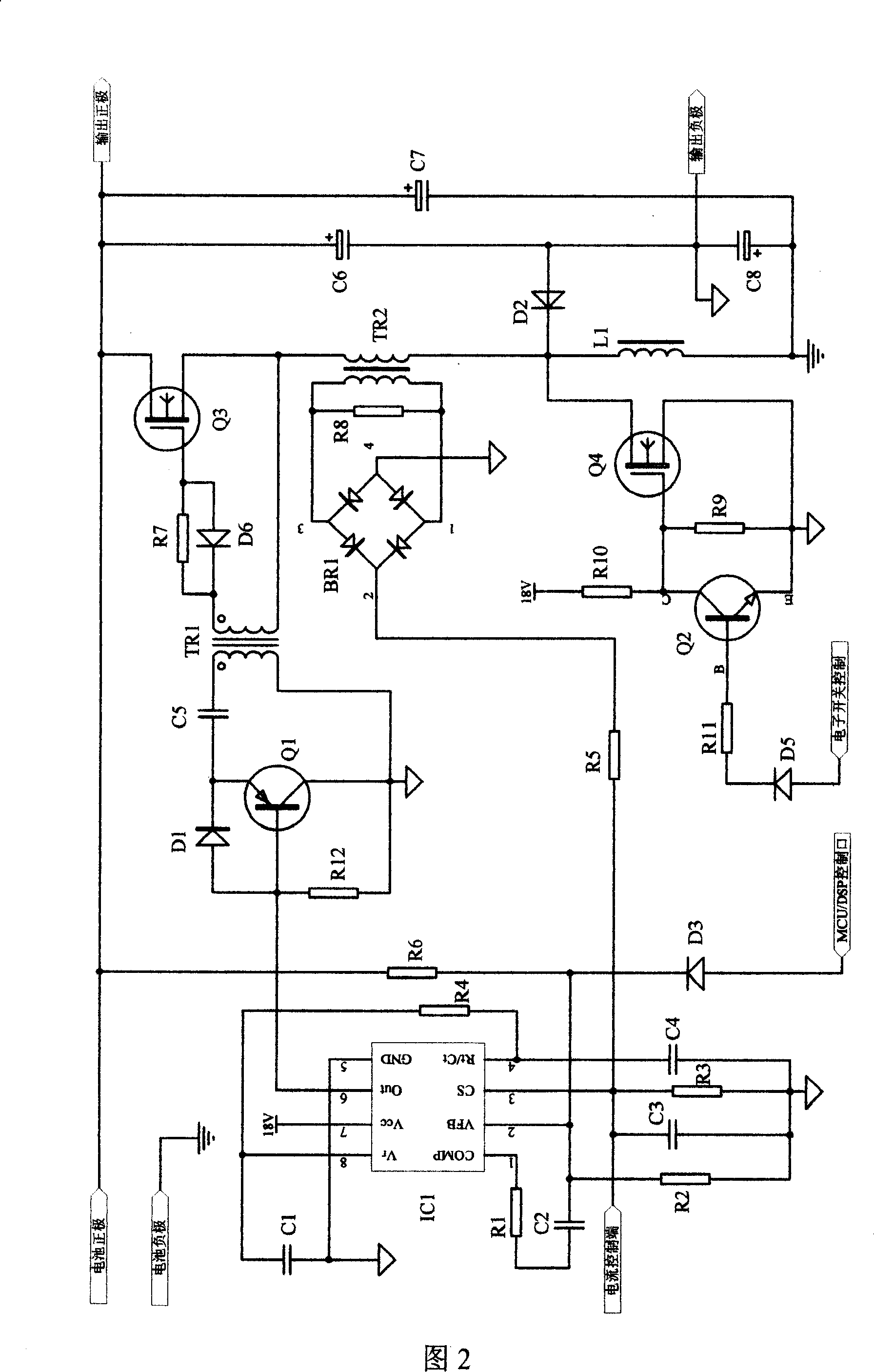 Control method and device for increasing DC brushless motor speed