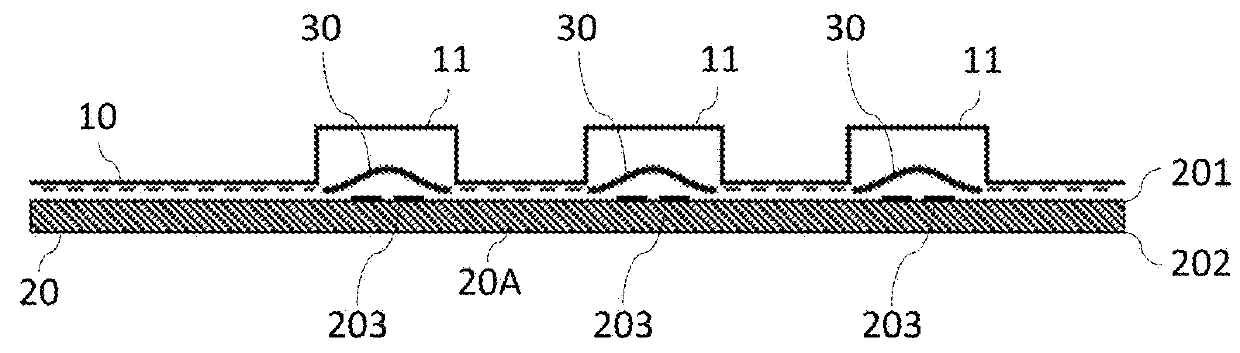 Secured keypad for an electronic data-entry device