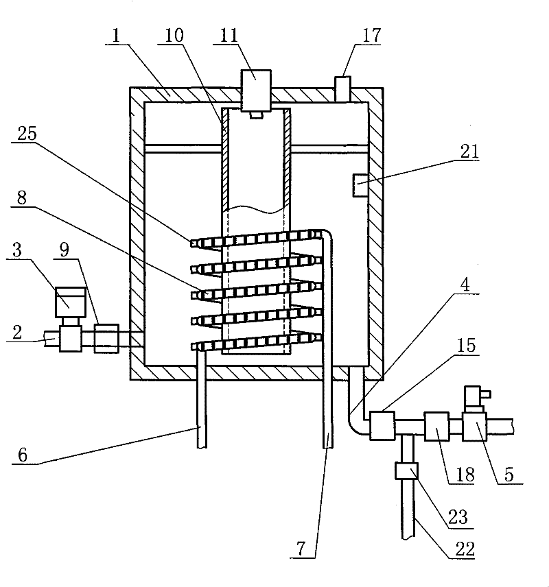 Heat pump water heater capable of ultrasonic water level detection