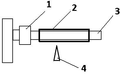 Cutting machining method for rectangular rubber rings