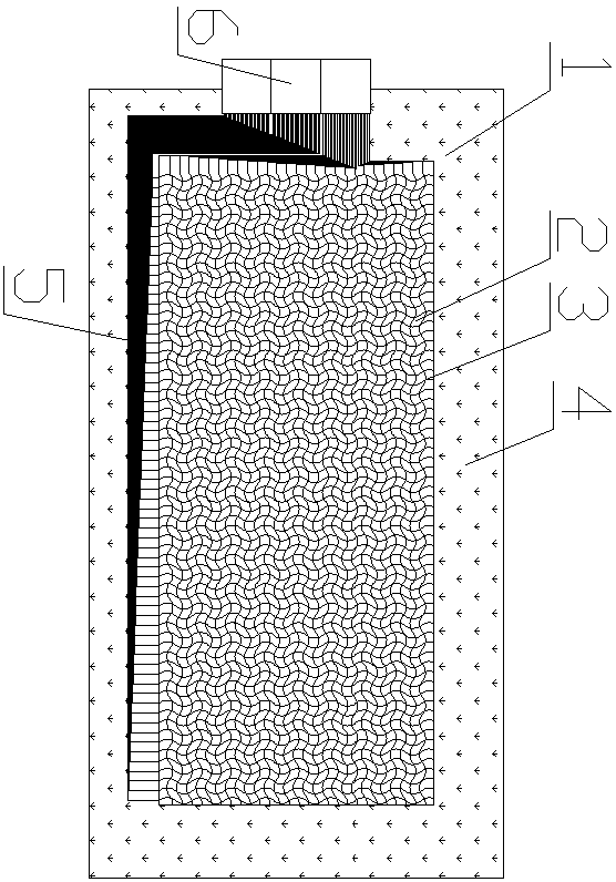 Single-layer glass metal grid capacitive touch cover plate and preparation method thereof