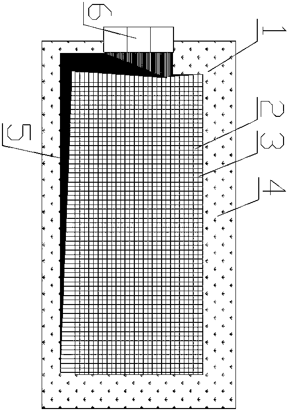 Single-layer glass metal grid capacitive touch cover plate and preparation method thereof