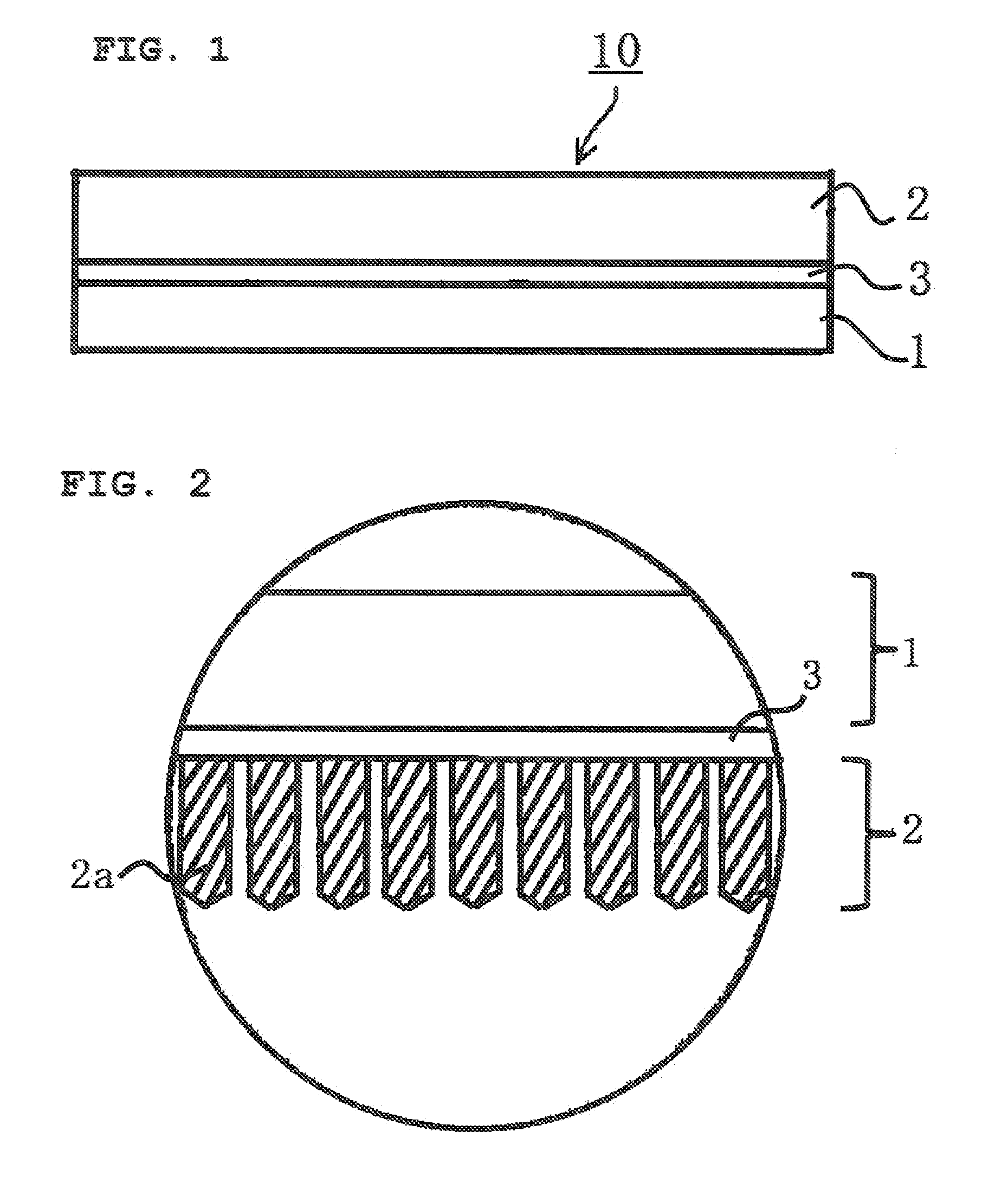 Deposition substrate and scintillator panel