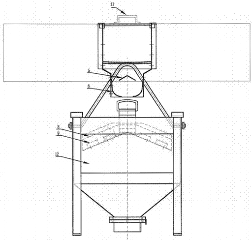 A combination mechanism of steel ball out and tooling