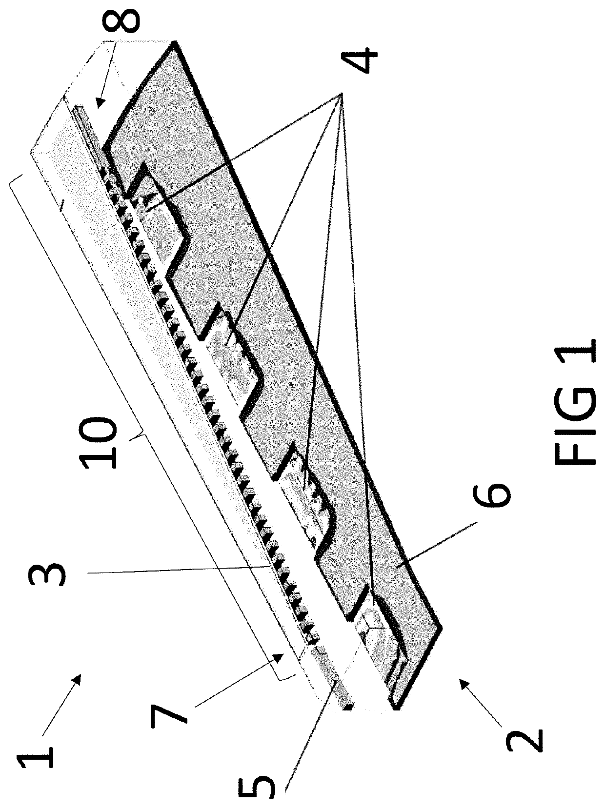 Photonic Circuit With Integrated Light Coupler