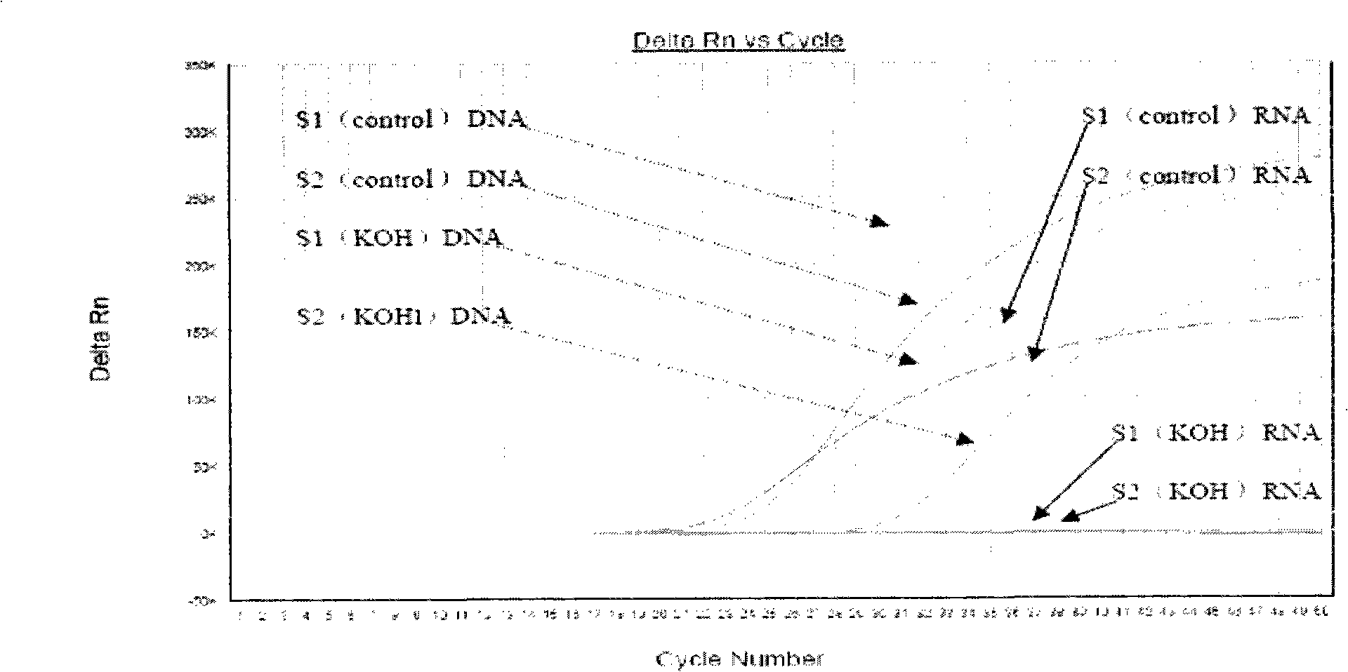 Nucleic acid amplification detection method and detection kit for distinguishing DNA from corresponding RNA