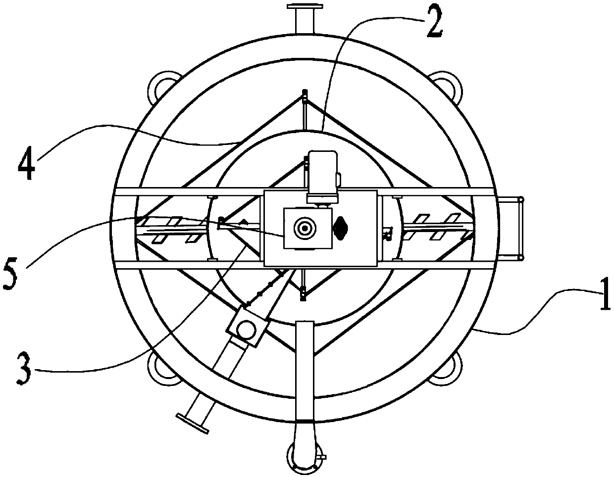 Coagulation sedimentation tank apparatus