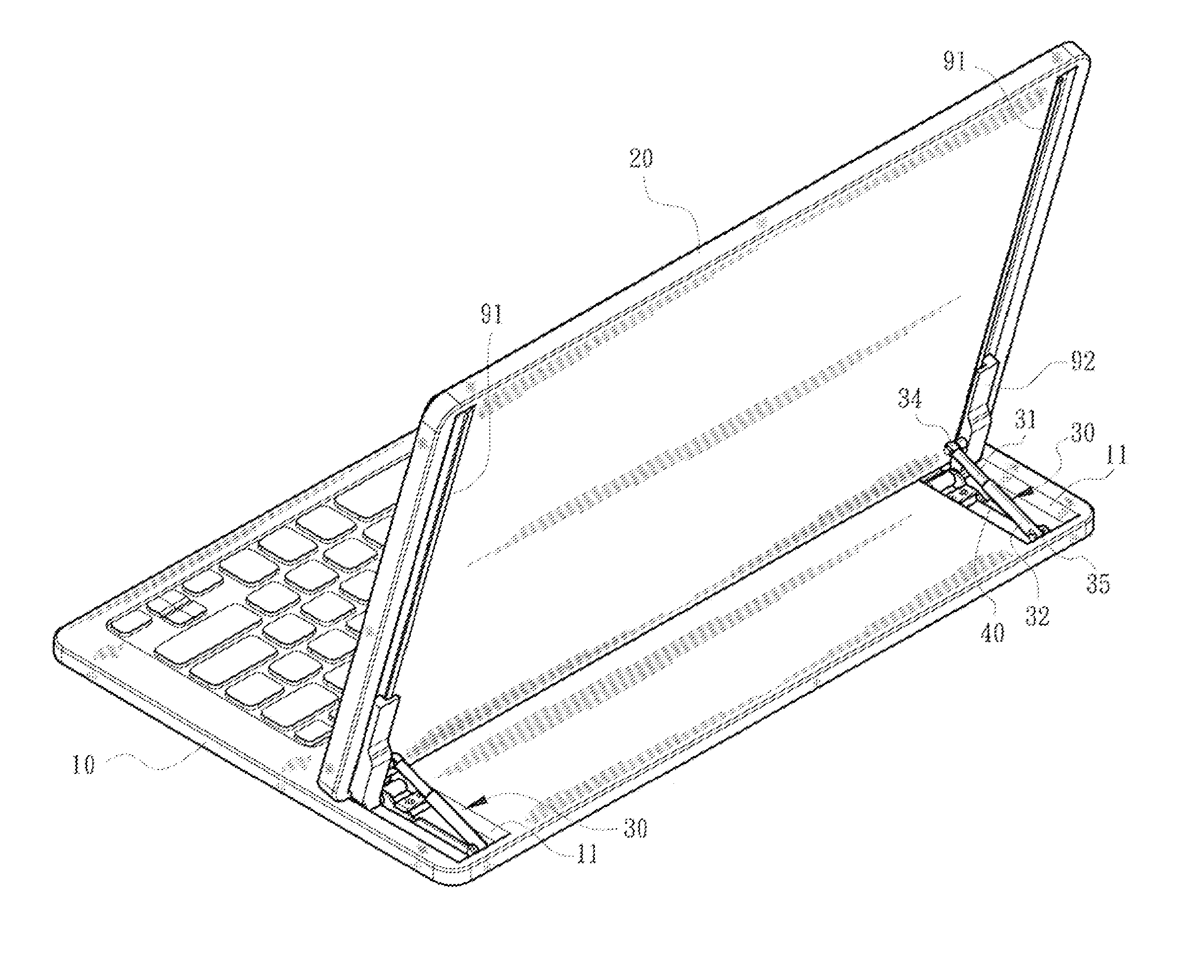 Sliding-type electronic apparatus with strengthening force structure