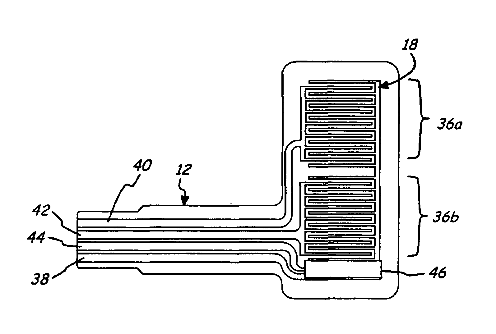 Force sensing resistor with calibration element and method of manufacturing same
