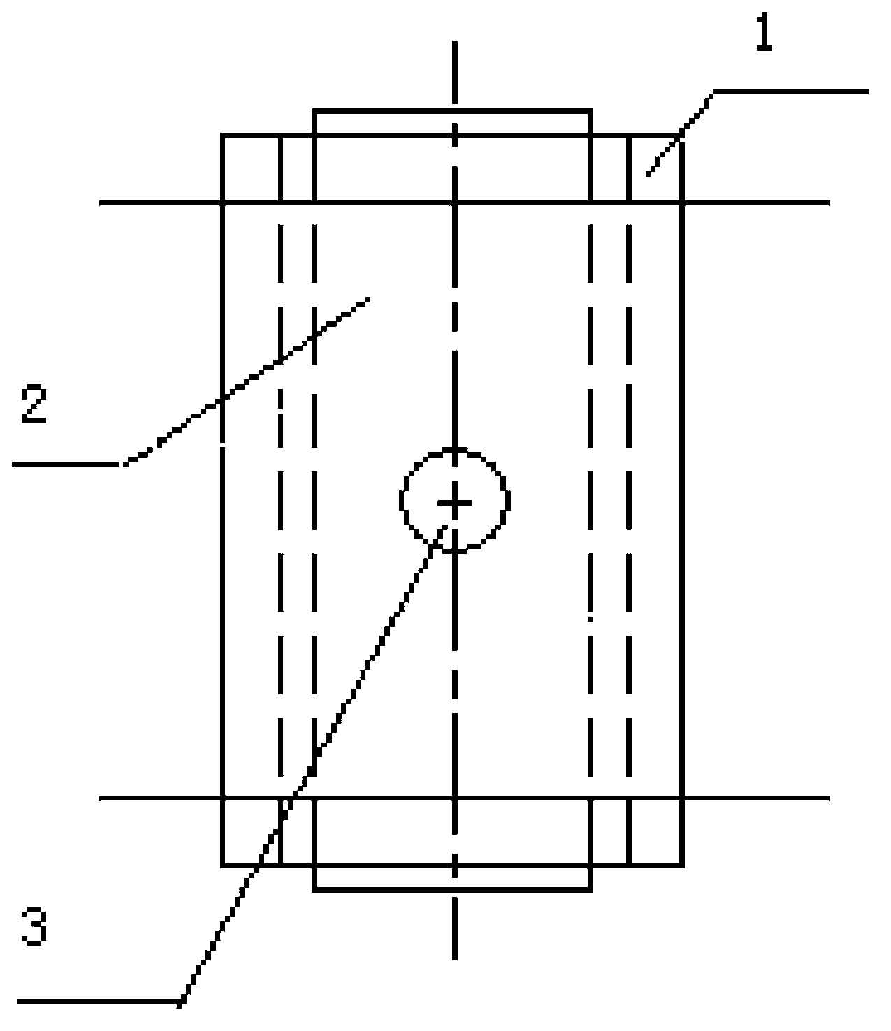 Ring plate positioning and reinforcing device applied to DTM169 spinning frame