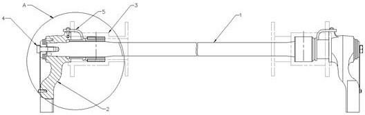 Anti-roll torsion bar assembly and anti-channeling method thereof