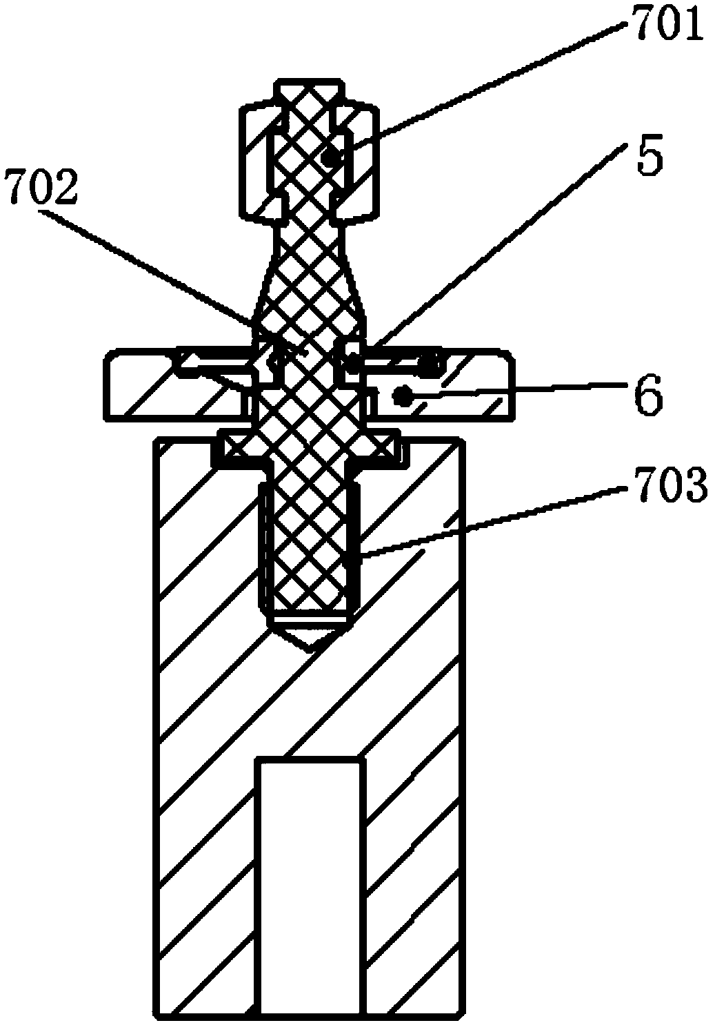 A three-way D-type solenoid valve and its application method