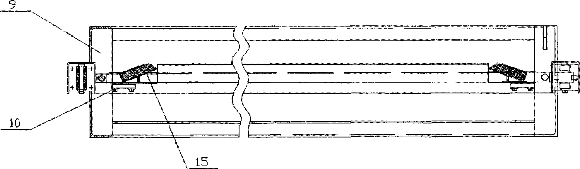 Ingot-casting area water cooling technique during aluminum alloy semi-continuous casting