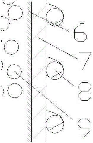 Driven type particle damping shock absorber for railway vehicle