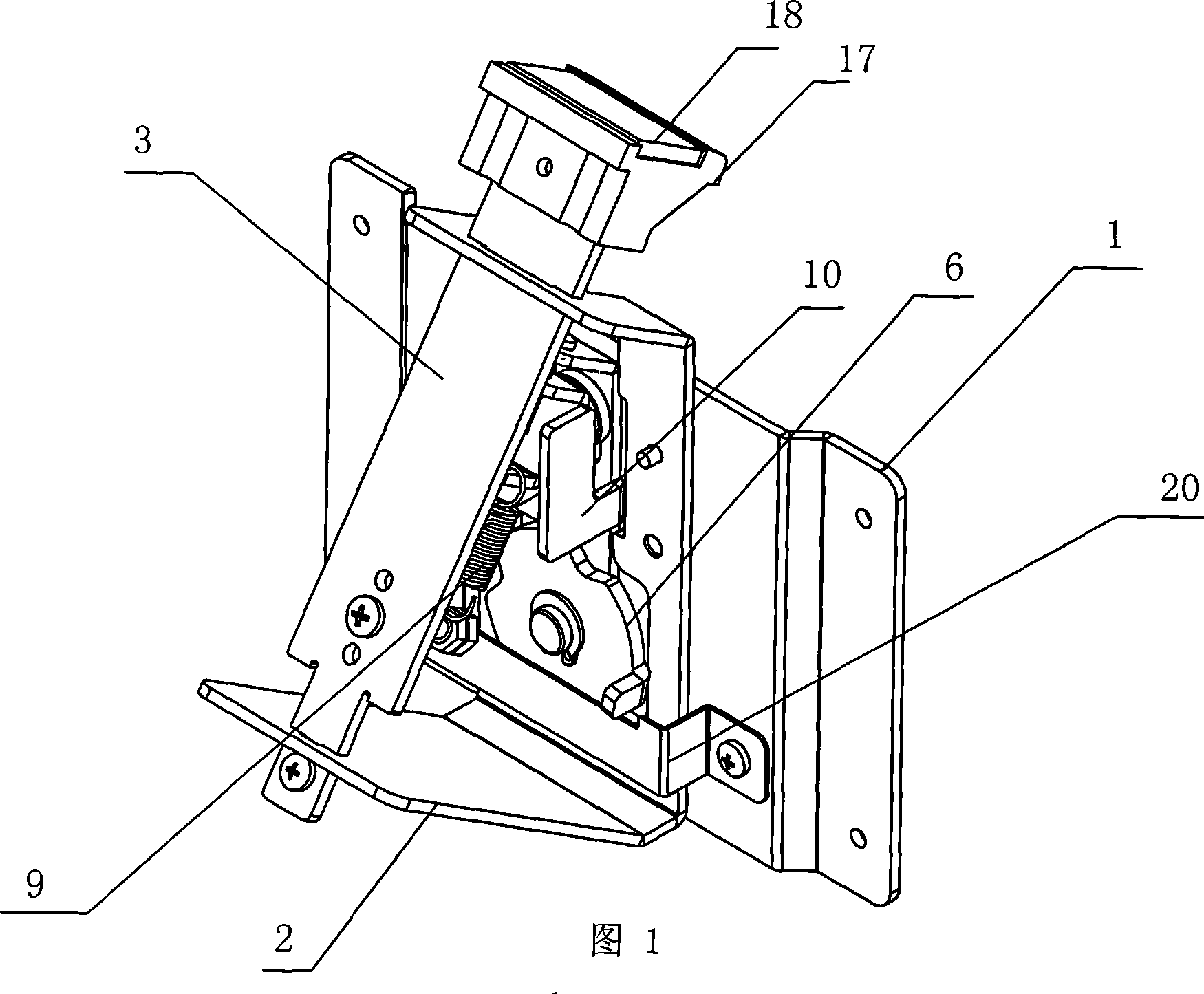 Paper pickup device of paper feeder for stenograph