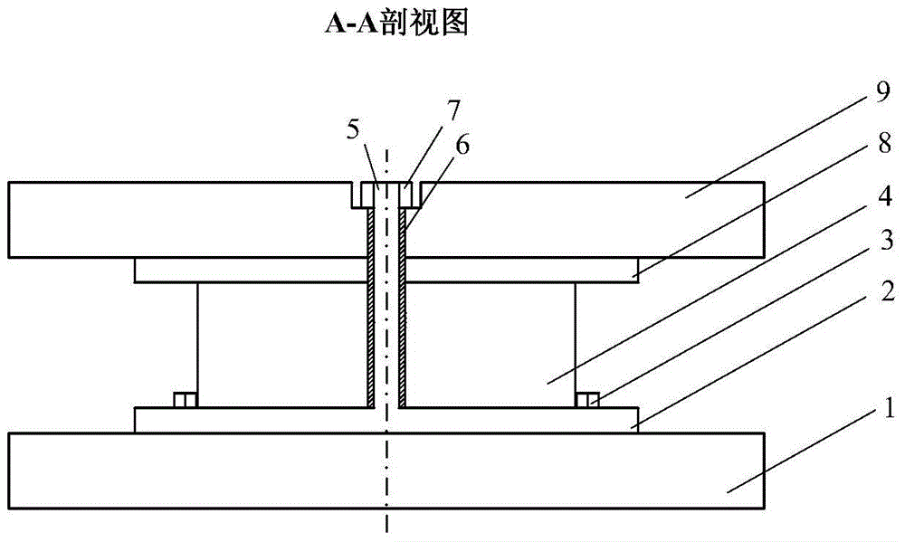 A bridge anti-overturning support and its construction method