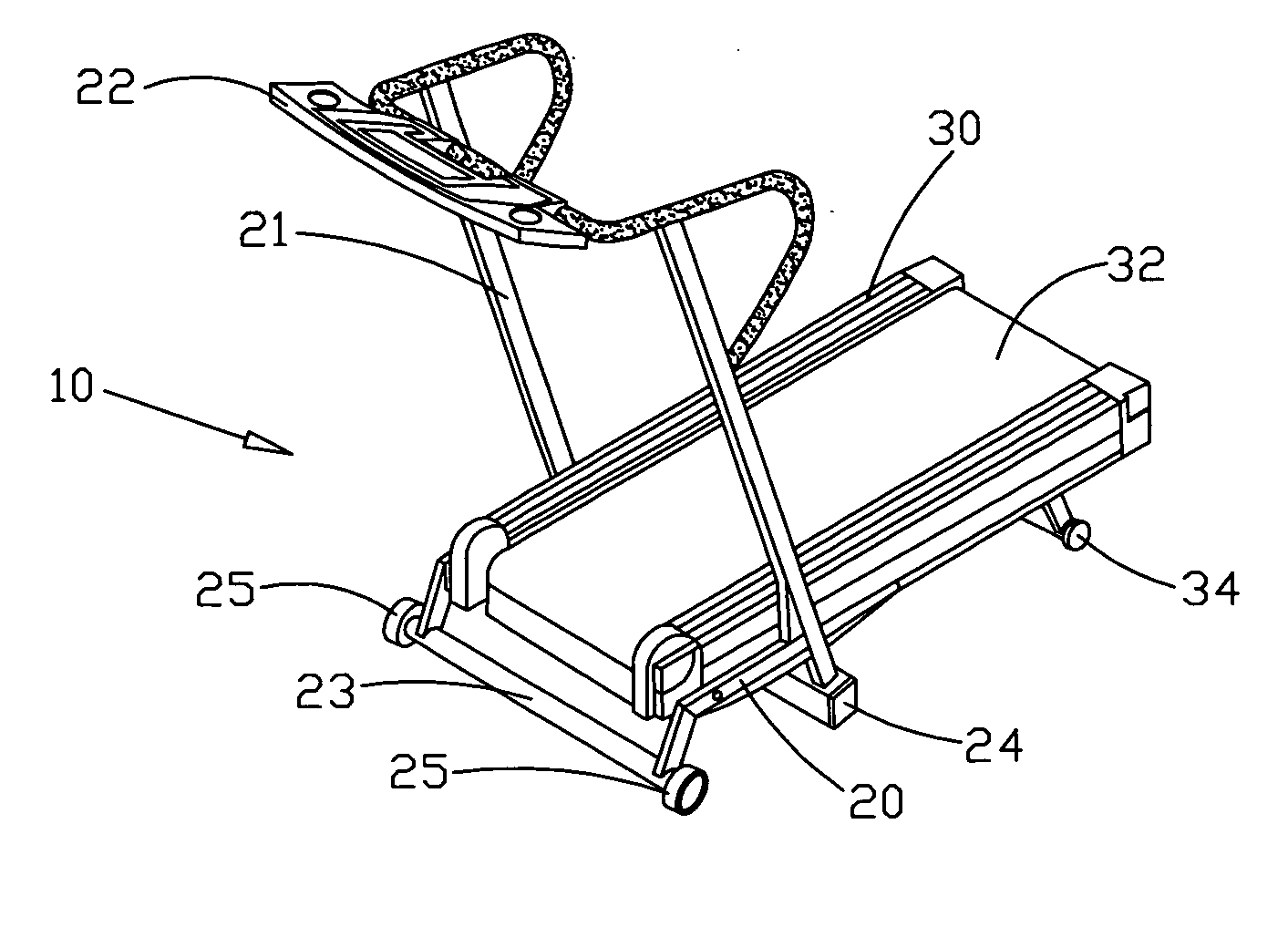 Universal roller unit for a treadmill