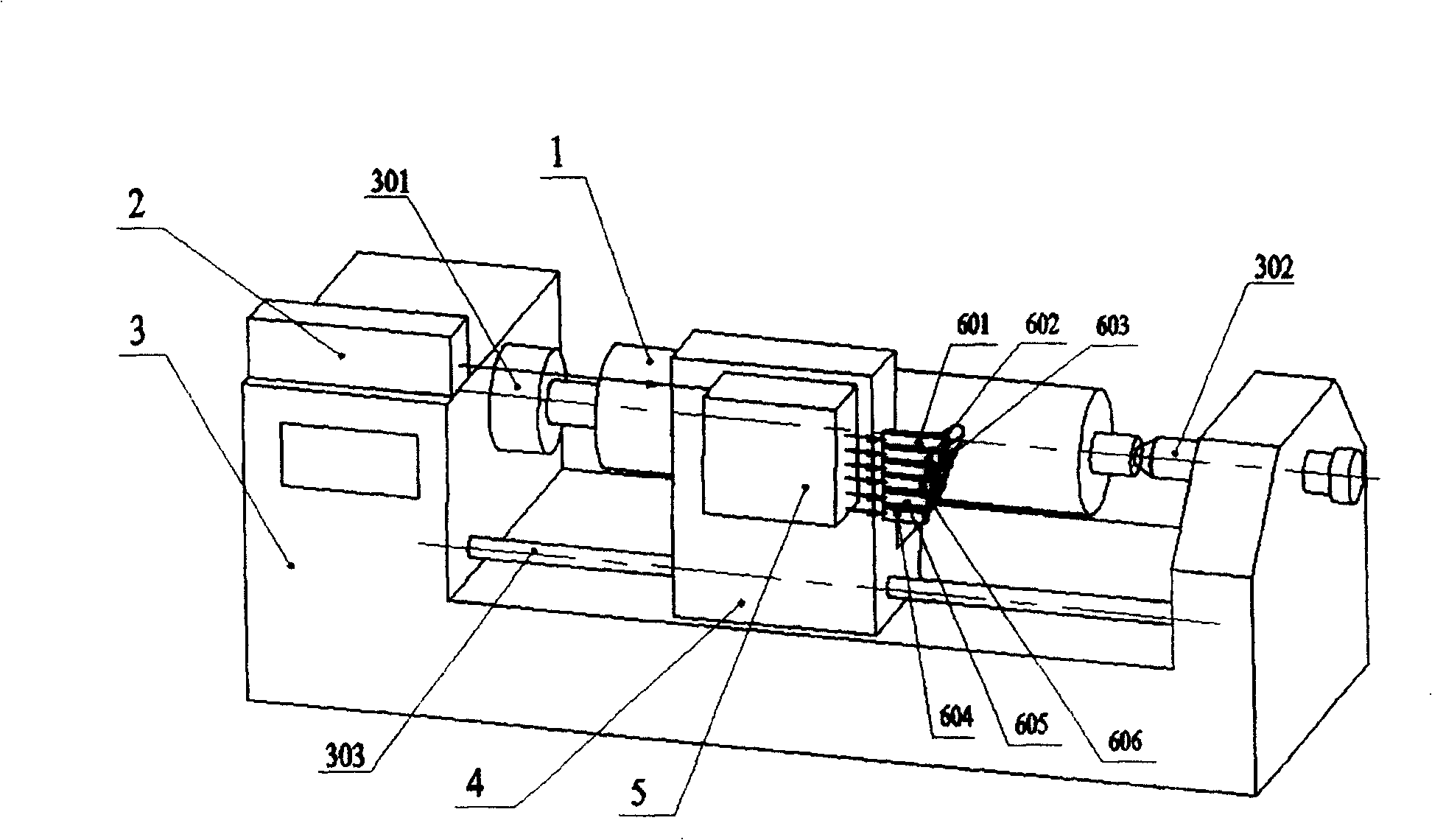 Roller surface coarsening processing method using multiheaded high power laser and its device