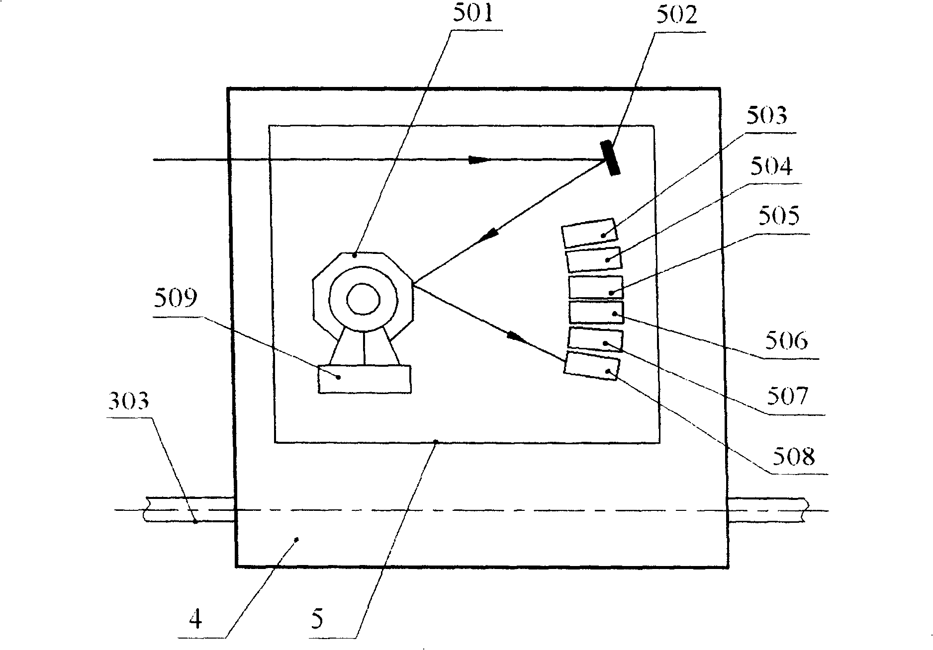 Roller surface coarsening processing method using multiheaded high power laser and its device