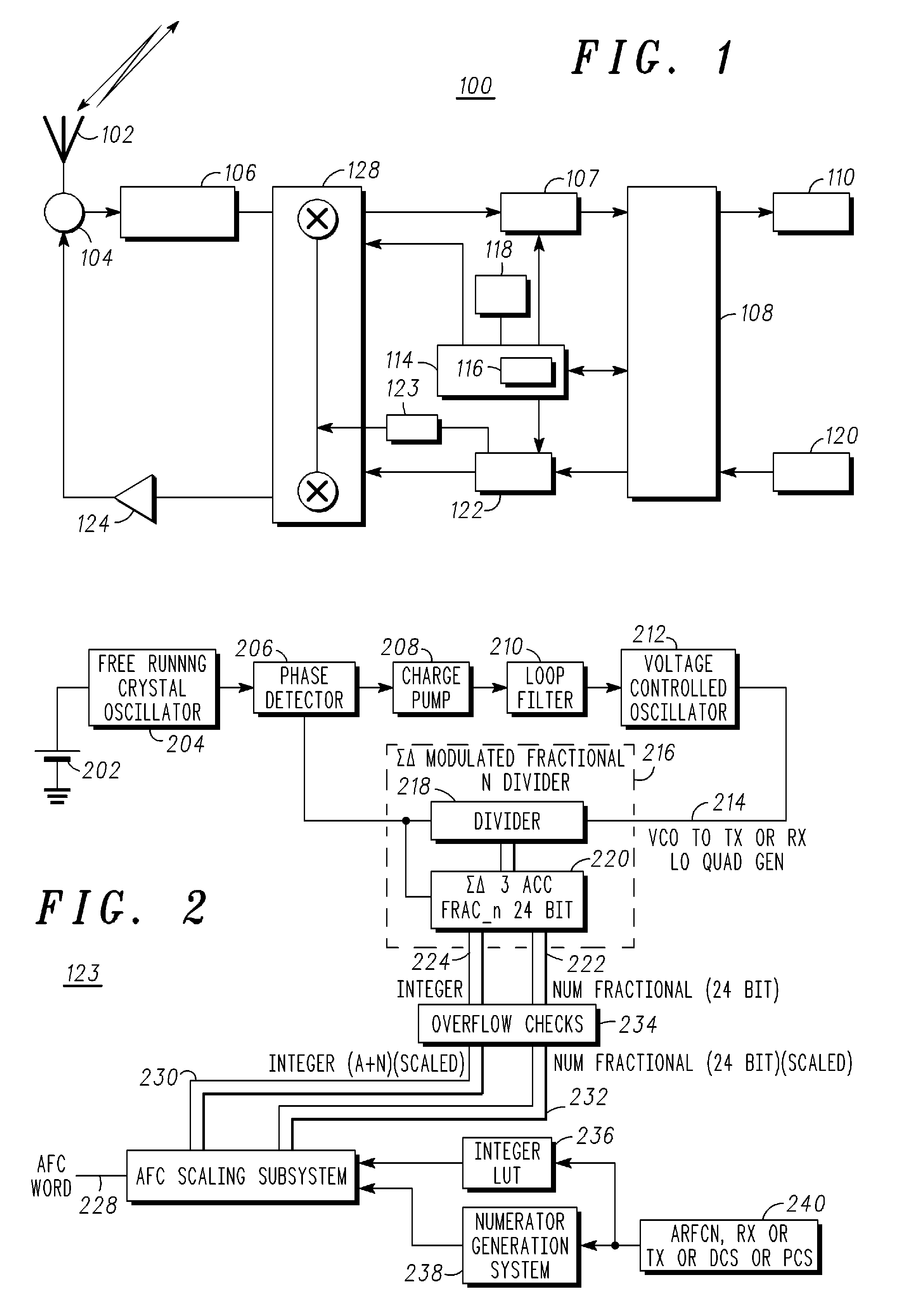 Frequency generation in a wireless communication unit