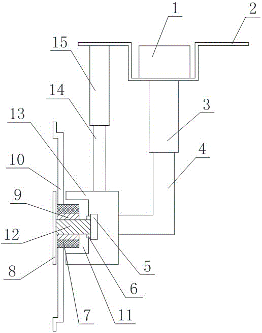 Supporting equipment based on adjustment on projection positions and angles on ground