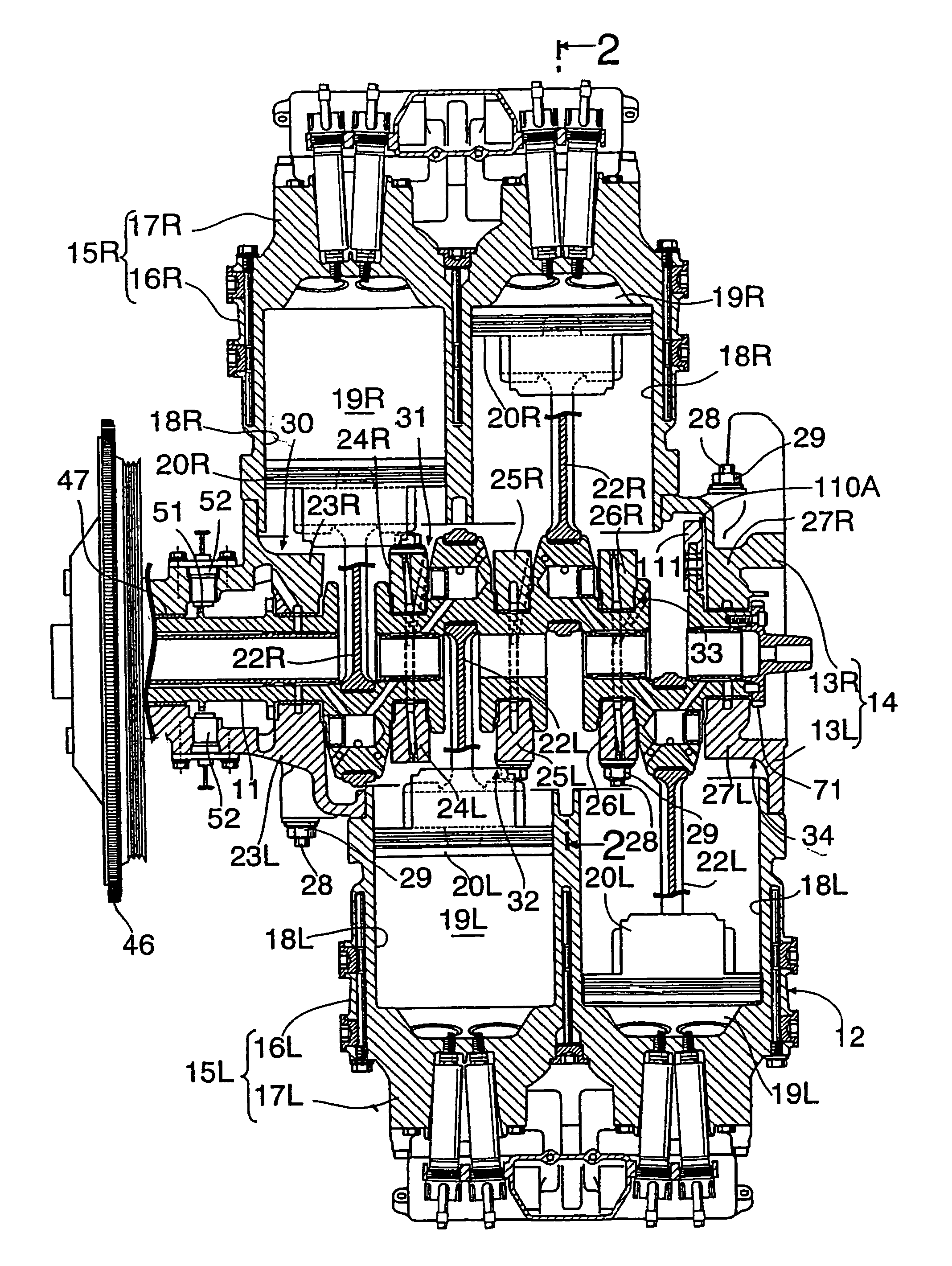 Multi-cylinder engine