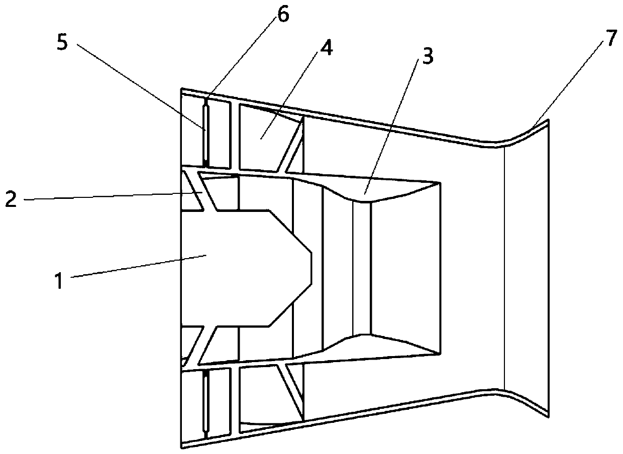 A swirl combustor head with variable inlet cross-section