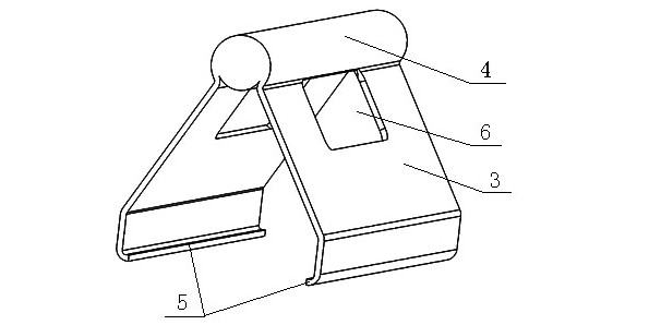 Device for quickly replacing battery lead plates