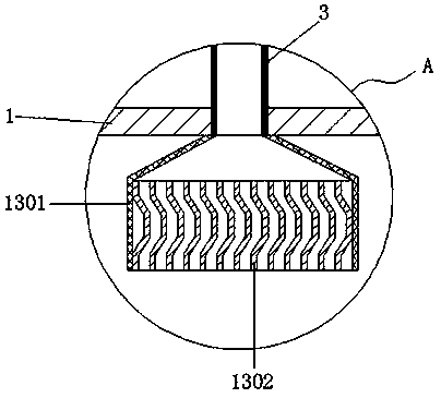 Efficient gas-liquid separator for chemical engineering production