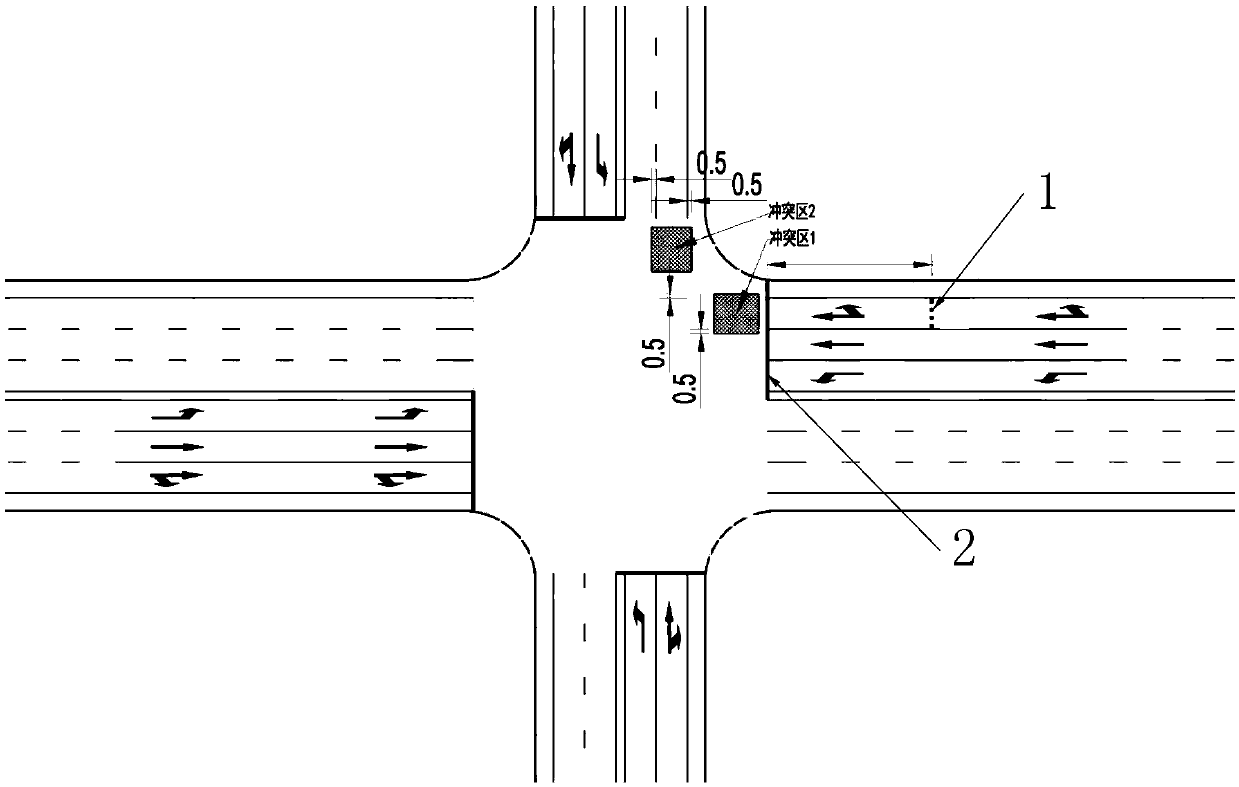 Method for identifying whether right-turning motor vehicles yield to pedestrians or not