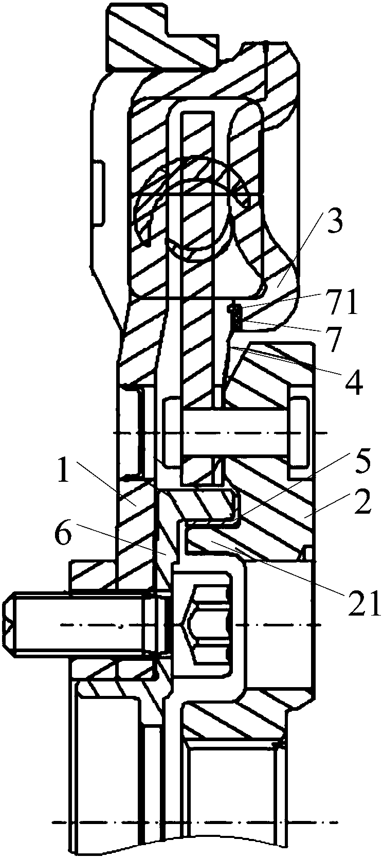 A dual mass flywheel matching cvt gearbox