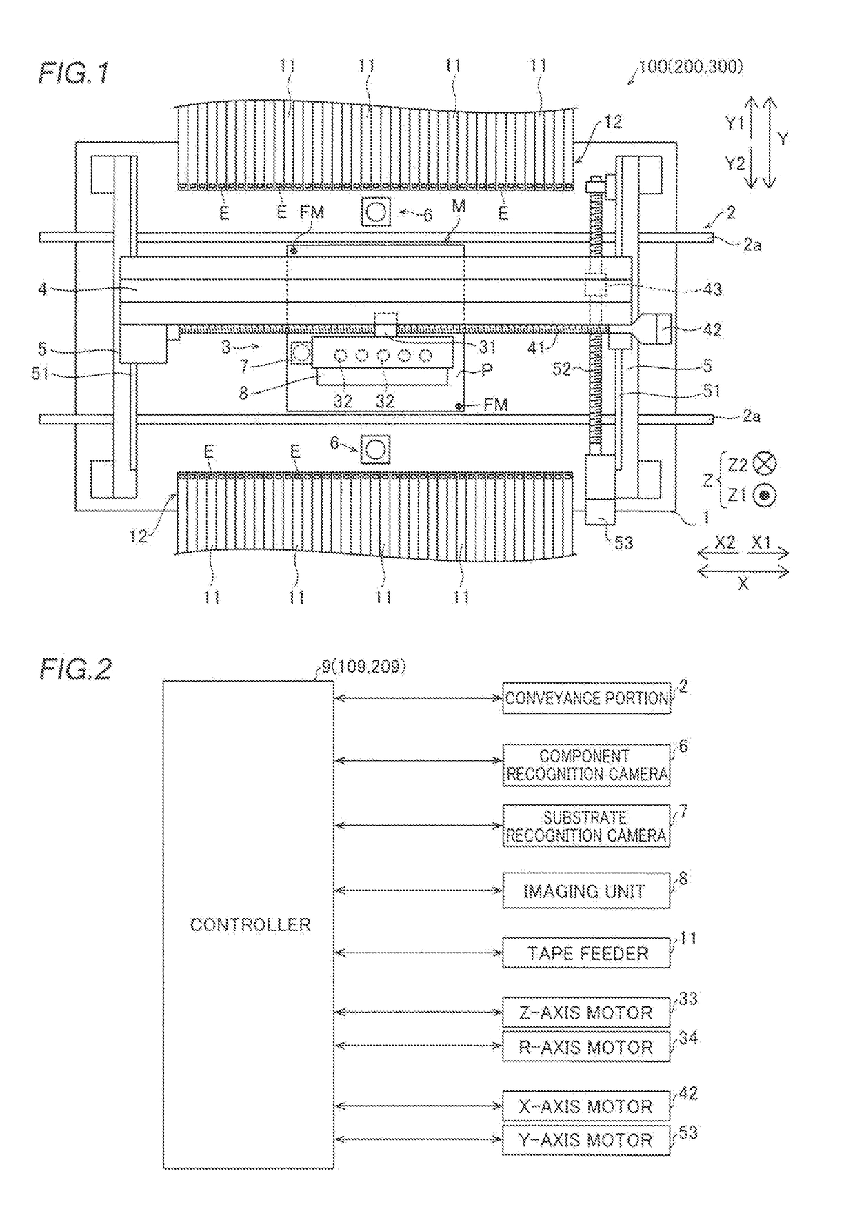 Component mounting device