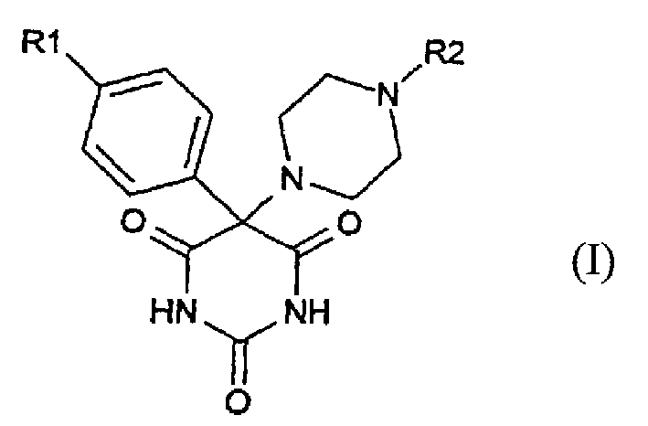 New pyrimidine-2,4,6-trione derivatives, processes for their production and pharmaceutical agents cnotaining these compounds