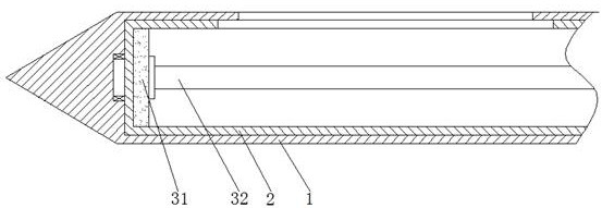 Sampling device for detecting water content of cement clinker