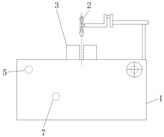 Laser cutting equipment for amorphous alloy and cutting method of laser cutting equipment