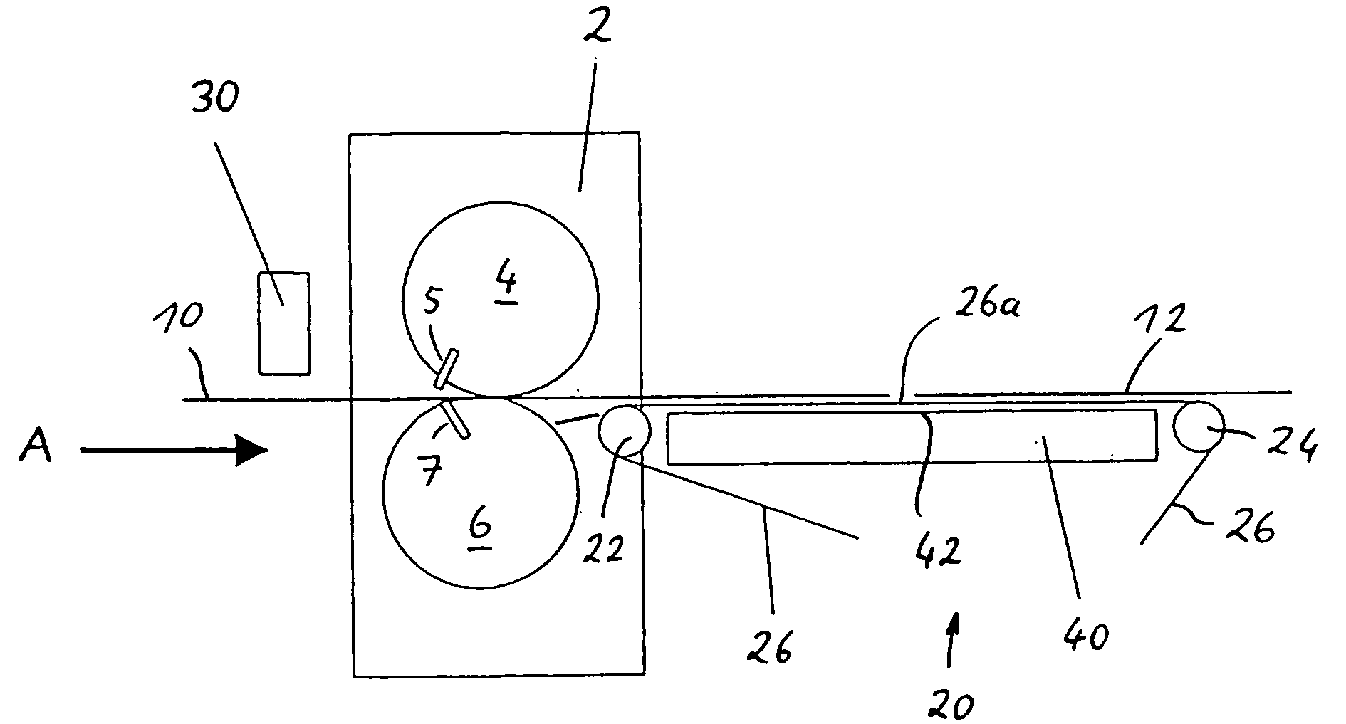 Apparatus for treating elongated multi-layer webs of electrostatically chargeable material