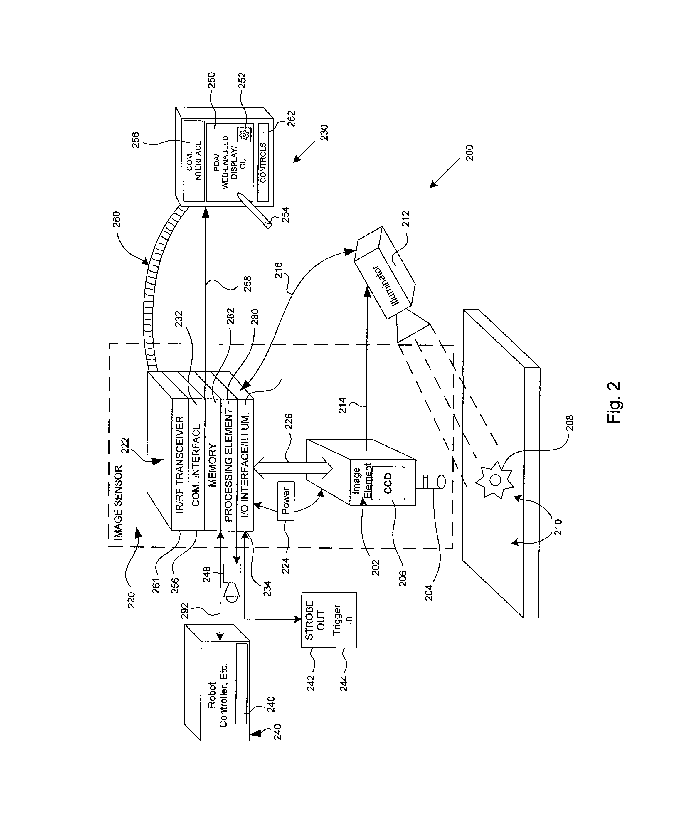 Human/machine interface for a machine vision sensor and method for installing and operating the same