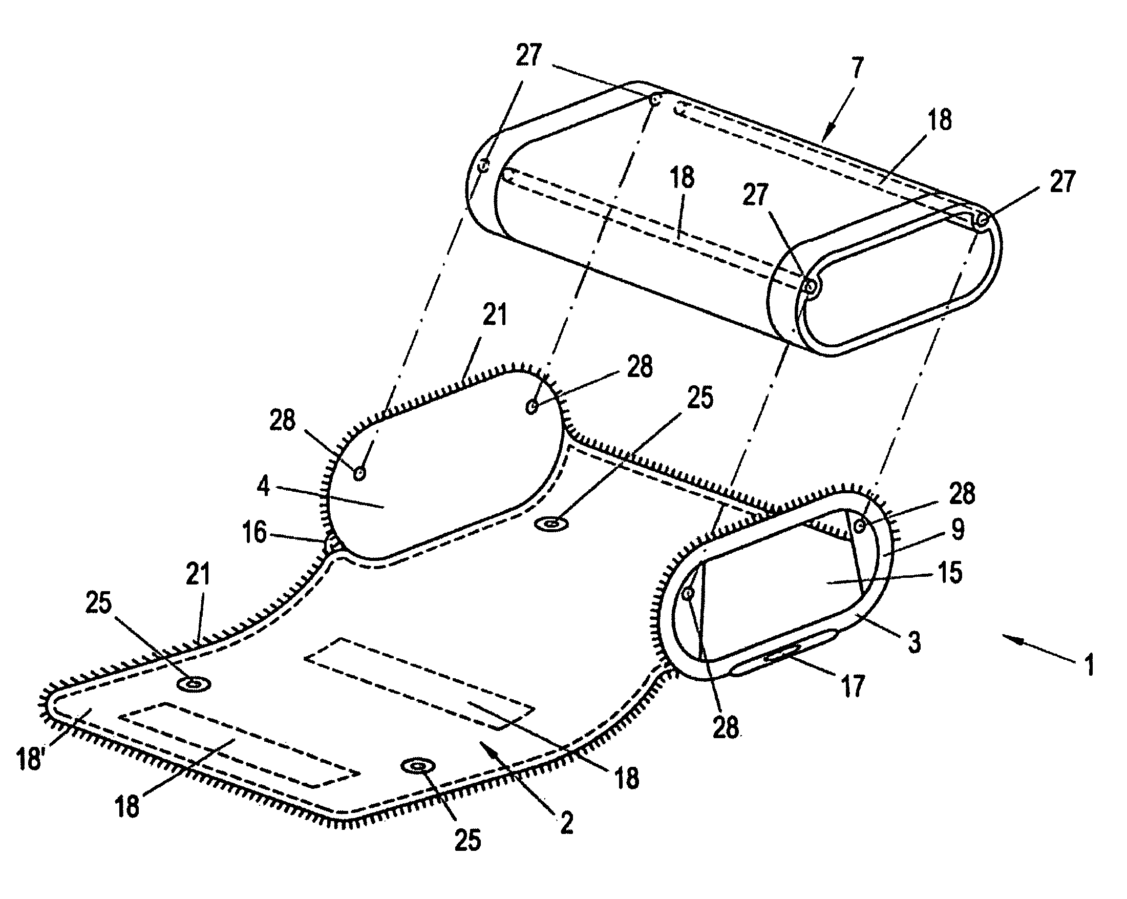 Piece of luggage, in particular suitcase