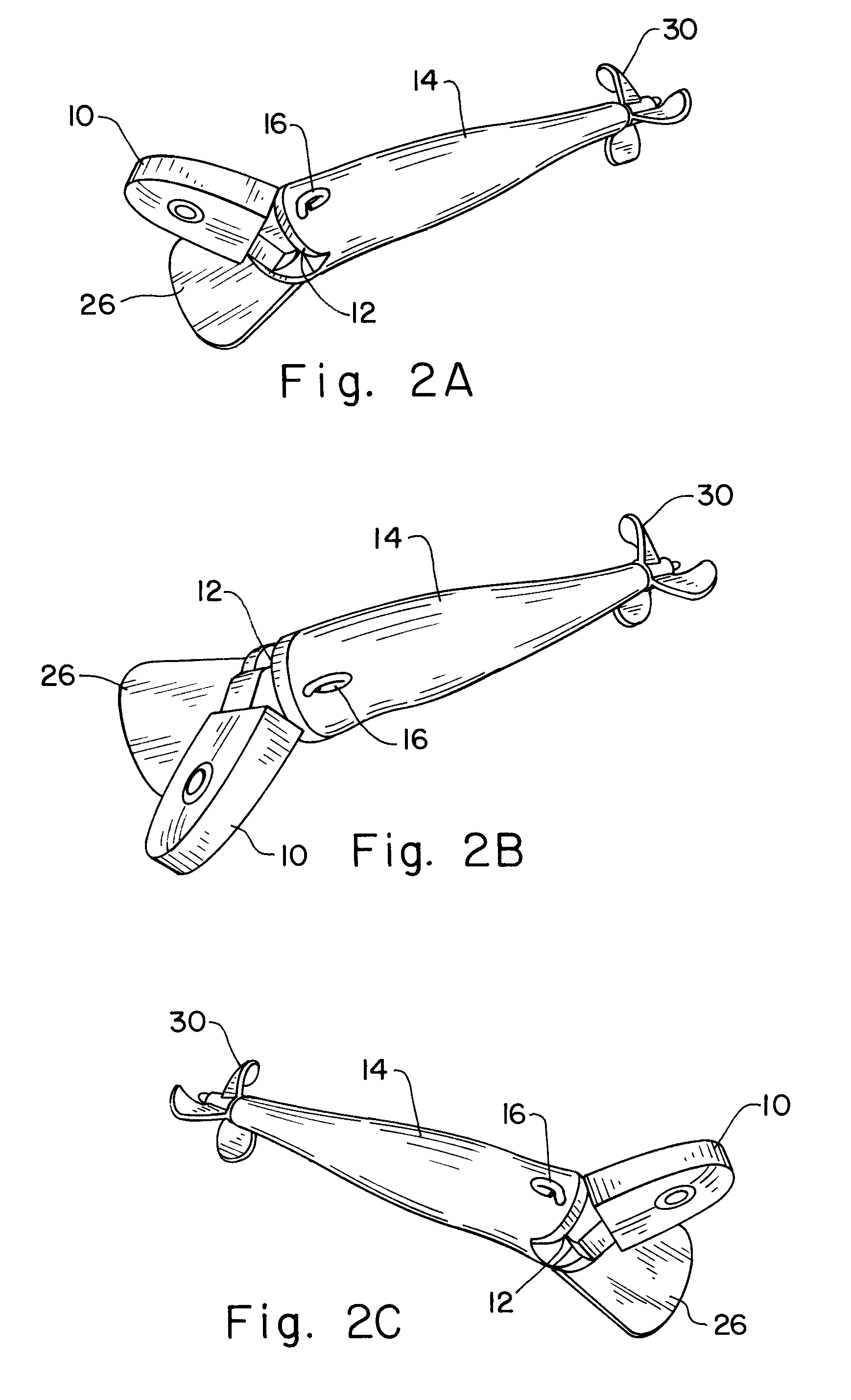 Highly maneuverable fishing lure