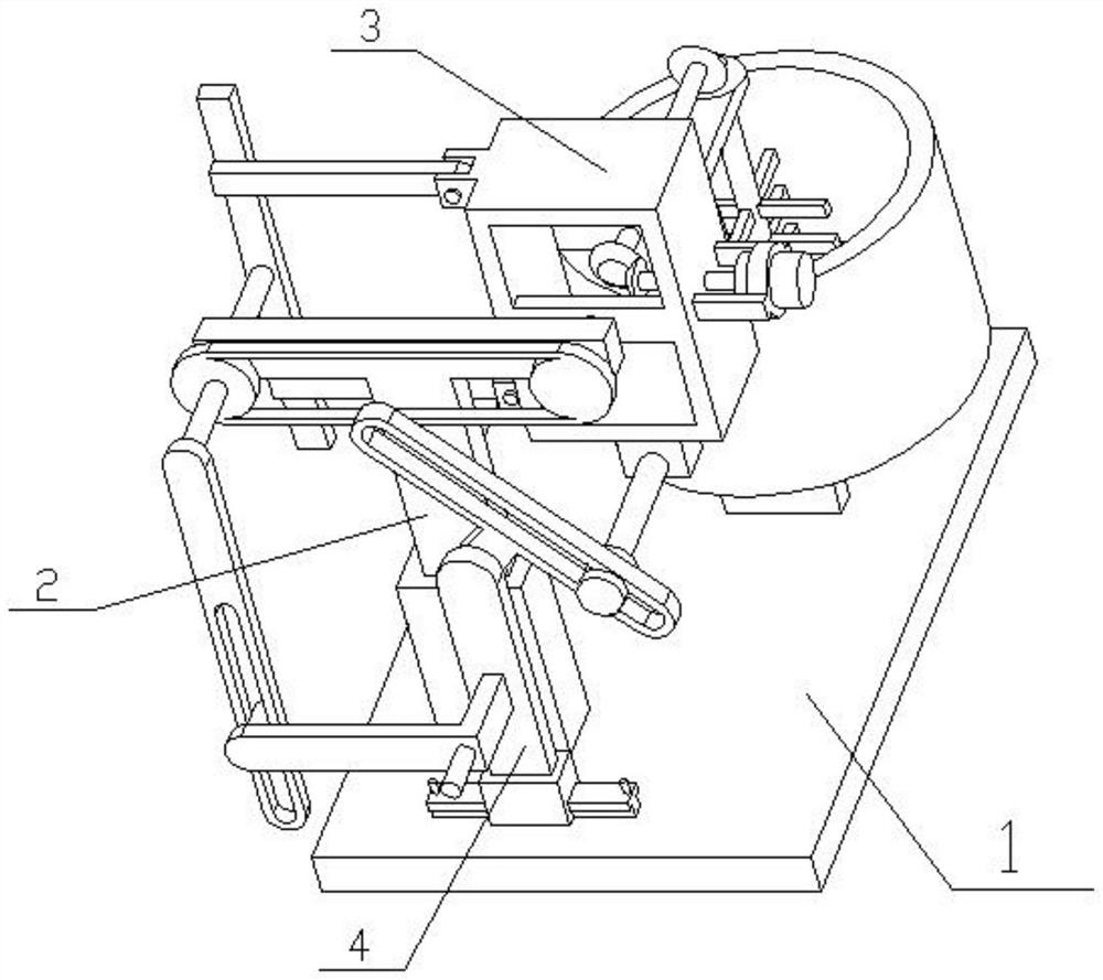 A color matching and mixing device for plastic pipe production