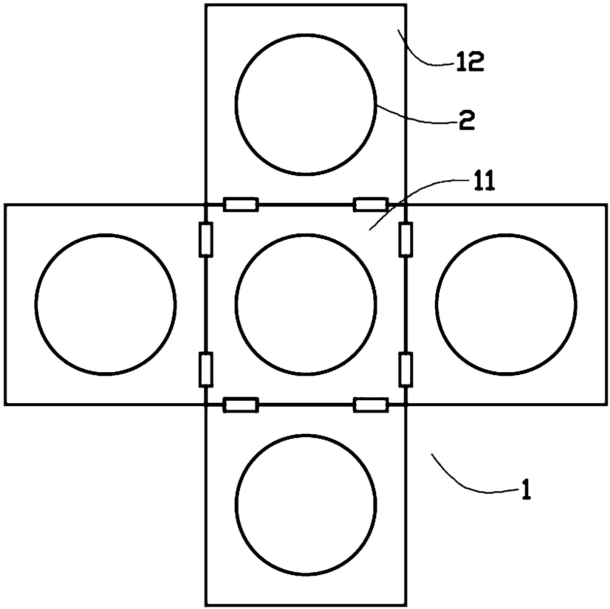 Direct heating furnace head