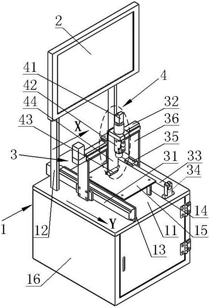 A motion control and visual inspection system based on touch screen