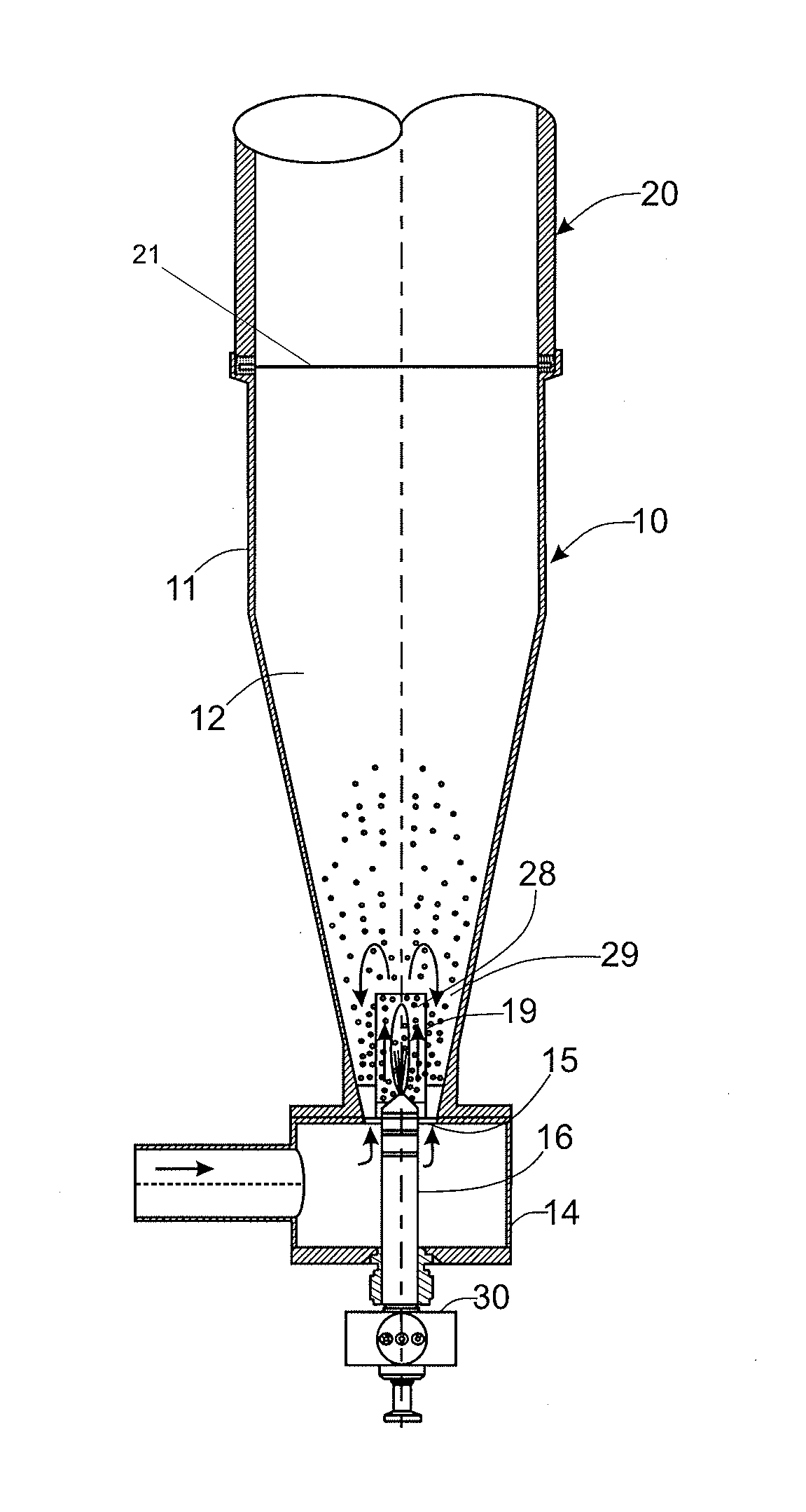 Fluidized bed coating apparatus