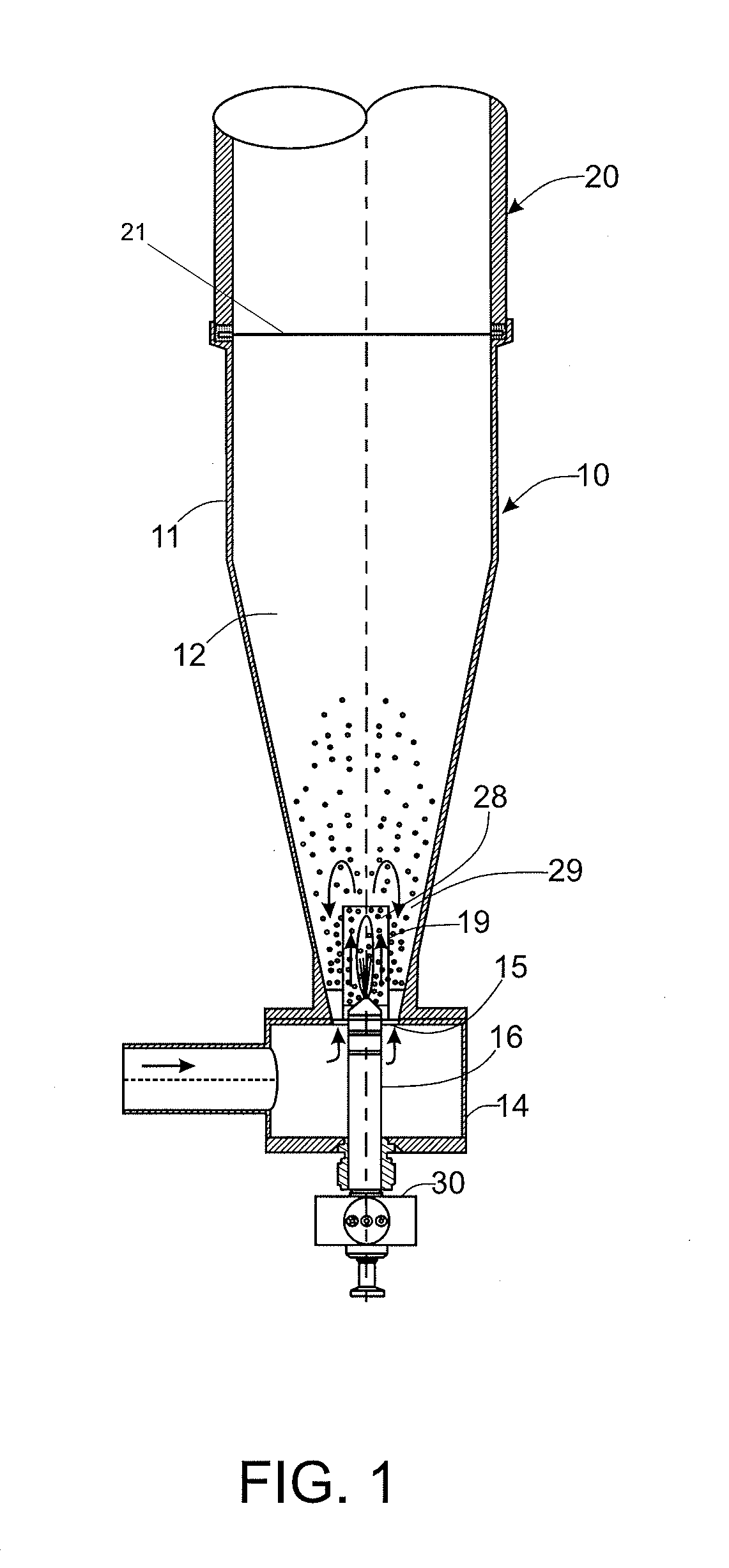 Fluidized bed coating apparatus