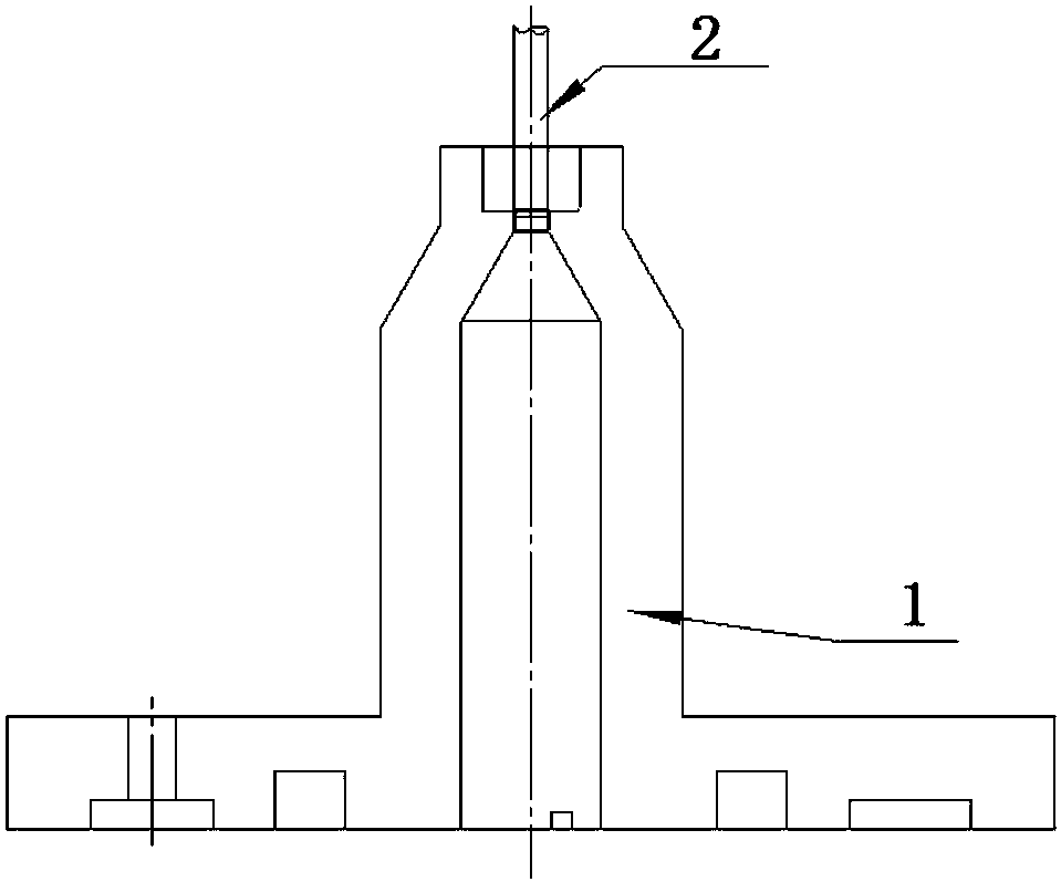 Machining method for fuel nozzle precise small hole